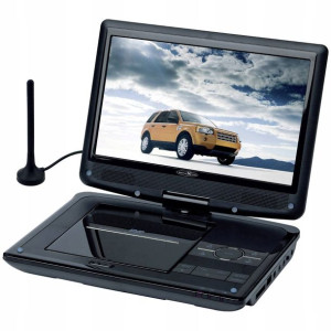 Odtwarzacz Przenośny DVD 10'' USB TV DVBT 12V 230V
