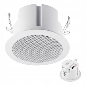 Głośnik Sufitowy Biały 10cm 10W