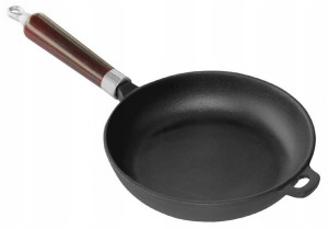 Patelnia Żeliwna 20cm Indukcja Gaz Kinghoff