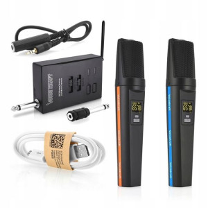 Mikrofon Bezprzewodowy Bluetooth 2szt UHF FM [C831