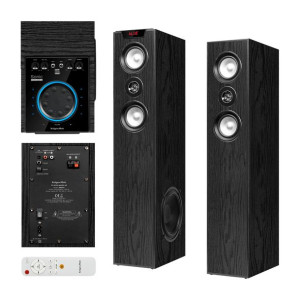 Kolumny Aktywne Głośniki Bluetooth USB Radio Pilot
