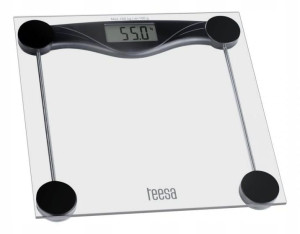 Waga Łazienkowa Szklana do 180kg 0,1kg st lb