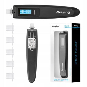 Alkomat Peiying 5 Ustników Sensor Elektrochemiczny