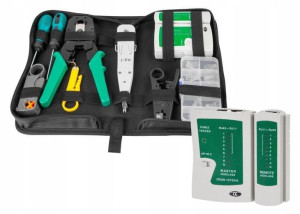 Tester Sieci Zaciskarka Wciskacz LSA Rj45 [F401