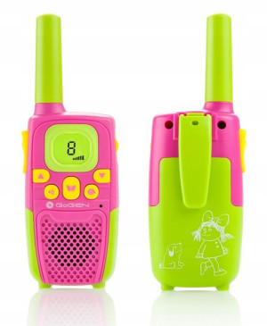 Krótkofalówki Walkie Talkie 2szt 4 km GoGEN