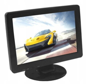 Monitor Led 12'' Vga Hdmi Rca 12v 230v