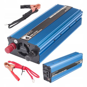 Przetwornica Napięcia 12V na 230V max 1800W USB 5V