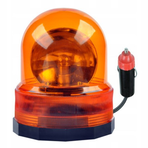 Kogut Pomarańczowy Sygnalizator 12V Lampa Magnes