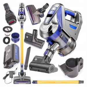 Odkurzacz Akumulatorowy 2w1 Turbo Cyklon HEPA