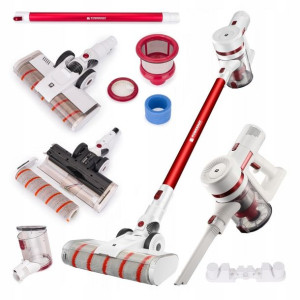 Odkurzacz Akumulatorowy 2w1 380W Turbo Cyklon HEPA
