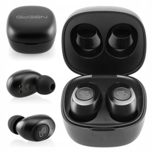 Słuchawki TWS Douszne Bluetooth 5.0 Czarne GoGEN