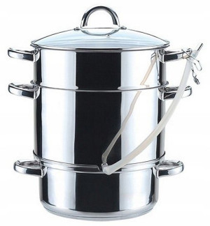 Sokownik garnek parowar 8L 26cm indukcja gaz