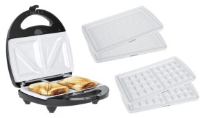 Opiekacz Gofrownica Grill 3w1 Wkłady Ceramic