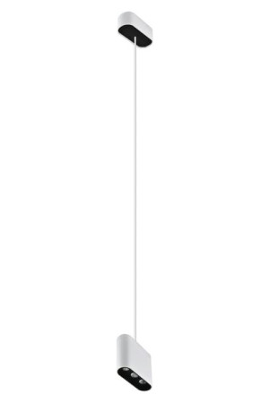 Lampa OZZO Zara 3541 wisząca biało-czarna