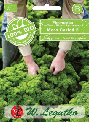 Bio Pietruszka Naciowa Moss Curled 2 Nasiona Ekologiczne 3g