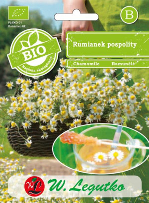 Bio Rumianek Pospolity Nasiona Ekologiczne 0,1g