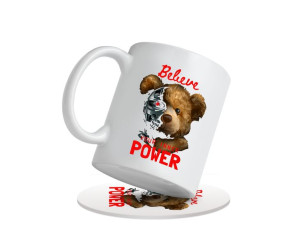 Kubek z Nadrukiem + podkładka - Inner Power