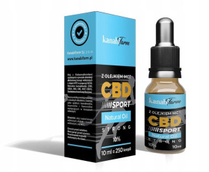 Olejek konopny CBD 10% +Olej MCT odchudzanie 10 ml