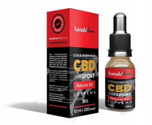 Olejek konopny CBD 30% +Olej MCT odchudzanie 10 ml