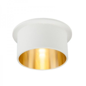 Lampa podtynkowa OZZO Vita M 112-WH G okrągła IP20 biało-złoty