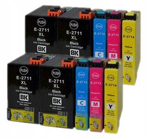 10x Tusz Do Drukarki Epson Wf-7610dwf Wf-7620dtwf
