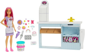 Barbie - Zestaw Cukiernia + Lalka - Mattel - Hgb73