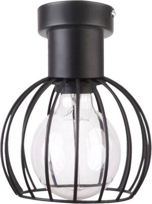 Sigma Lampa Sufitowa Luto Koło 1 Czarny Mat 31157