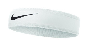 Opaska na głowę NIKE LIGHTWEIGHT biała do biegania