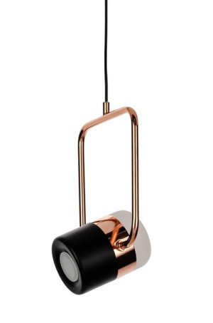 Lampa wisząca BLINK 1 czarna - LED, metal