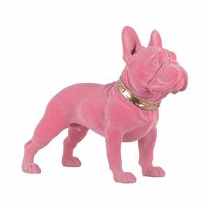 RICHMOND dekoracja DOG SPIKE różowy