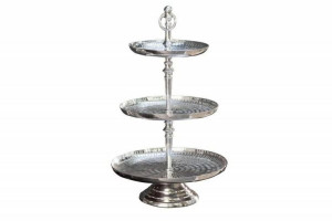 INVICTA patera ORIENT 3 el. 50cm srebrna - aluminium