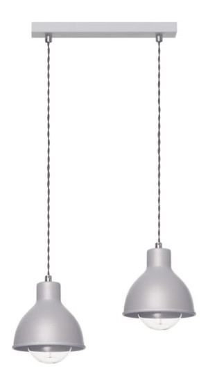 Lampa wisząca Zoe 2L popiel