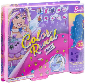 Barbie - Wróżka - Fantazja - Barbie Kolorowa Niespodzianka - Color Reveal -