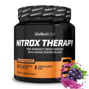 Suplement Przedtreningowy Wieloskładnikowy BioTechUSA Nitrox Therapy 340g C