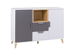 Komoda Młodzieżowa 120 cm SYSTEM JOKER Regał 8