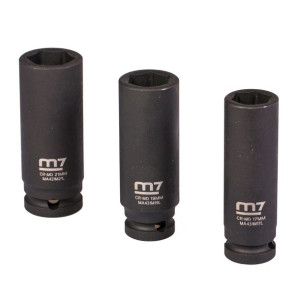 Zestaw nasadek 1/2" 17,19,21mm M7