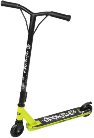 Hulajnoga Spokey Revert Basic Stunt czarno-zielona 929177