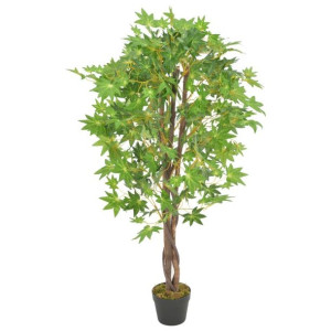 Sztuczny klon z doniczką zielony 120cm