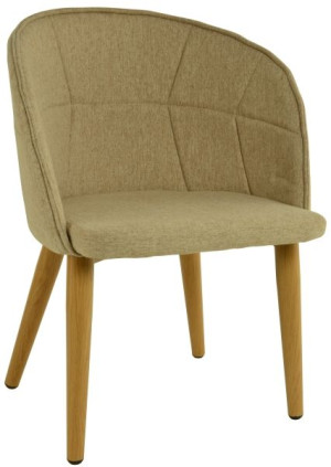 Fotel Dankor Design LIŚĆ beżowy