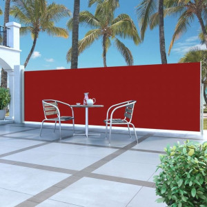 Markiza boczna 160x500cm czerwona