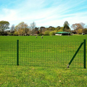 Siatka ogrodzeniowa stalowa 25x10m zielone