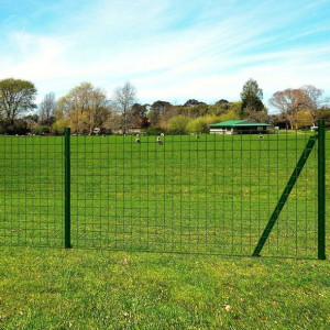 Siatka ogrodzeniowa stalowa 25x0.8m zielone