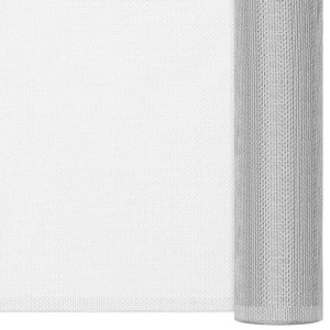 Siatka aluminiowa 112x1000cm srebrna
