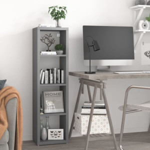 Półka kostka szara 37x29.5x134.5cm MDF