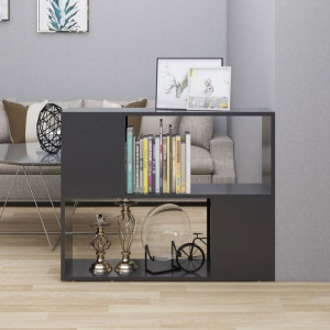 Szafka RTV szara 80x24x63cm płyta wiórowa