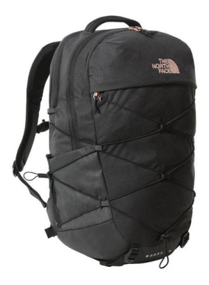 Plecak podróżny The North Face W Borealis - black heather / burnt coral met