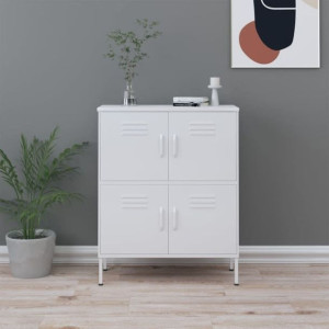 Szafka biała 80x35x1015cm stalowa