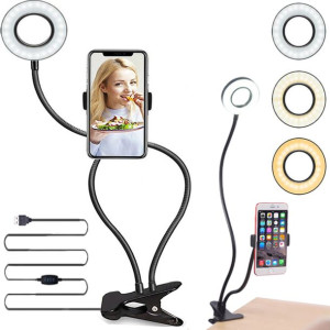 Retoo Lampka Led Do Selfie Telefonu Pierścieniowa