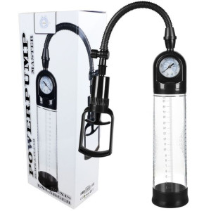 Boss Series -Powerpump MASTER - Pompka do penisa, Przezroczysta