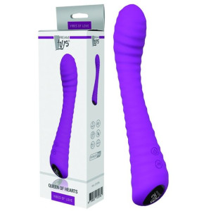 Wibrator Teksturowane Dildo G-spot Queen of Hearts